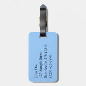 アパラチア山脈IIシェナンドア ラゲッジタグ (裏面縦)