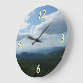 アパラチア山脈IIシェナンドア ラージ壁時計 (傾斜)