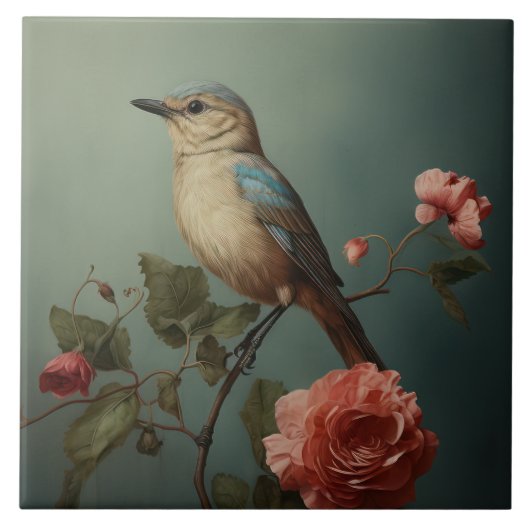 アパラチア朝の鳥 タイル (正面)