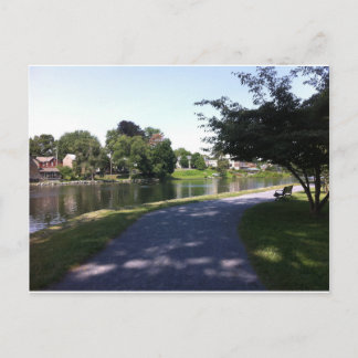 アパラチア海道沸騰春湖 ポストカード