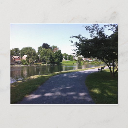 アパラチア海道沸騰春湖 ポストカード (正面)