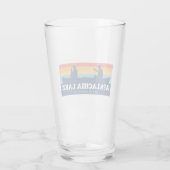 アパラチア湖ノースカロライナ州カヌー タンブラーグラス (裏面)