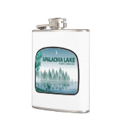 アパラチア湖ノースカロライナ鹿 フラスク (左)