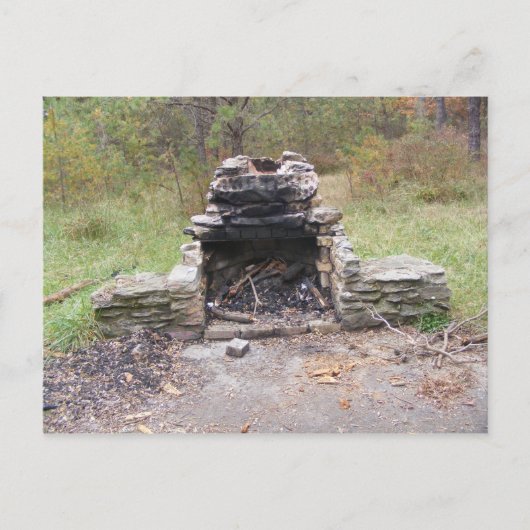 アパラチア秋キャンプ ポストカード (正面)