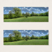 アパラチア緑のブックマーク (正面&裏面)