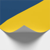 アパラチア金ゴールドとブルーラッピング紙 ラッピングペーパー (角)