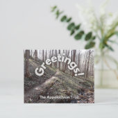 アパラチア・トレイルのはがき ポストカード (スタンド正面)