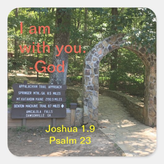 アパラチア・トレイル開始 – ハイキングのリードはどこか スクエアシール (正面)