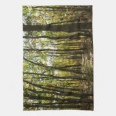 アパラチア・トレイル10月シェナンドアで キッチンタオル (縦)