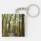 アパラチア・トレイル10月シェナンドアで キーホルダー (裏面)