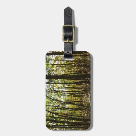 アパラチア・トレイル10月シェナンドアで ラゲッジタグ (正面縦)