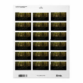 アパラチア・トレイル10月シェナンドアで ラベル (フルシート)