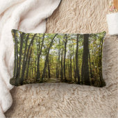 アパラチア・トレイル10月シェナンドアで ランバークッション (ブランケット)