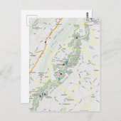 アパラチア・トレイル - ブルーリッジ山脈 ポストカード (正面/裏面)