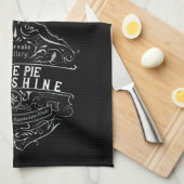 アパラチア・ムーンシャイン・ラベル キッチンタオル (四つ折り)