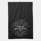 アパラチア・ムーンシャイン・ラベル キッチンタオル (縦)