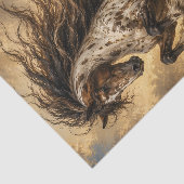 アパラルーサの馬の肖像画 立ち上がる 薄葉紙 (詳細)