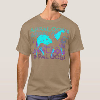 アパルーサホースレトロアパルーサギフト Tシャツ