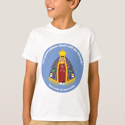 アパレシーダの女神 Tシャツ (正面)