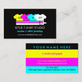 アパレルストア プリントオンデマンド専門店 名刺 (正面/裏面)