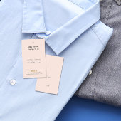 アパレルモダンブティック赤面ピンクプライスラベル