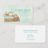 アパレル刺繍 名刺 (正面/裏面)