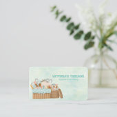 アパレル刺繍 名刺 (スタンド正面)