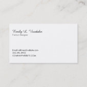 アパレル 名刺 (裏面)