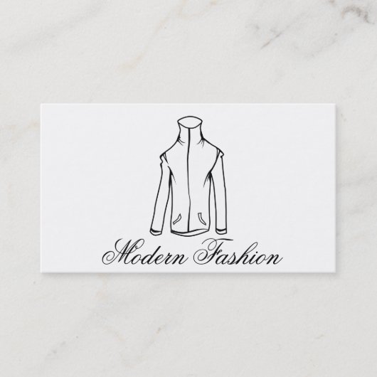 アパレル 名刺 (正面)