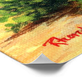 アパロオサプロファイルホースポートレート ポスター (角)