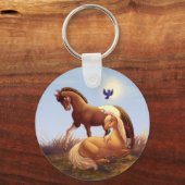 アパロオサホースアンドパロミノポニープロモーション キーホルダー (正面)