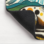 アパロオサホースアートウマ マウスパッド (コーナー)