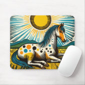 アパロオサホースアートウマ マウスパッド (マウス)