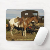 アパロオサホースウマ科のウェスタンデザイン マウスパッド (マウス)