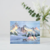 アパロオサホースティピキャンプバイシャロンシャーペ ポストカード (スタンド正面)