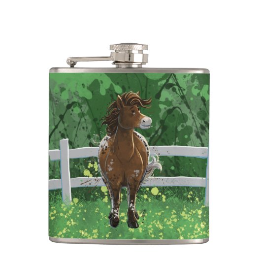 アパロオサポニー フラスク (正面)