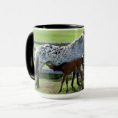 アパロオサマーレアンド子馬ホース マグカップ (正面左)
