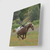 アパローサ時計 スクエア壁時計 (傾斜)