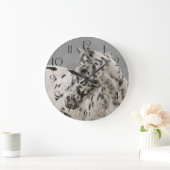 アパロ素晴らしーサを使う ラージ壁時計 (ホーム)