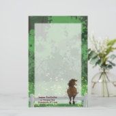 アパロ絵を描サポニー 便箋 (スタンド正面)