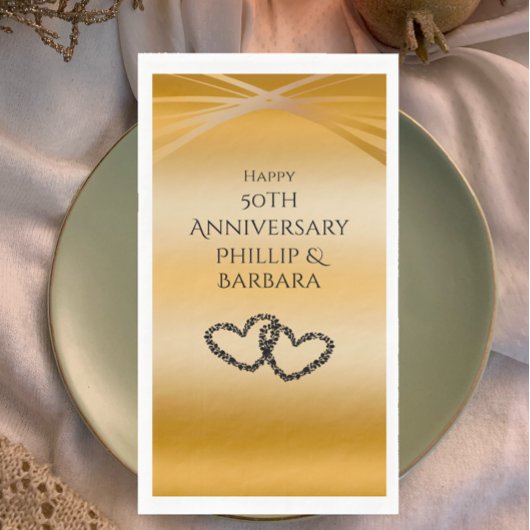アパーソナライズされたエレガントーチゴールデン50周年記念