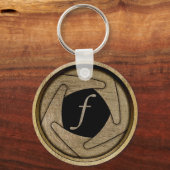 アパーチャキーチェーン キーホルダー (正面)