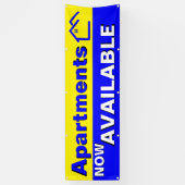 アパートメンツナウ利用可能ブライトカラーラージ 横断幕 (縦)
