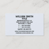 アパートメンツリースモダンエージェント 名刺 (裏面)