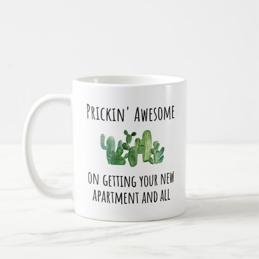 アパートメントハウスウォーミングギフトコーヒーマグ コーヒーマグカップ (左)