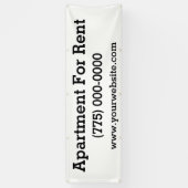 アパートメントフォーレント8足 横断幕 (縦)