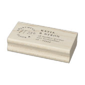 アパートメントフロア&ハウスナンバーシック差出人住所 ラバースタンプ (スタンプ)