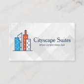 アパートメント建物 | レンタルのプロパティ 名刺 (正面)