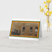 「アパートメントB12」 カード (黄色い花)