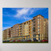 アパート建物 ポスター (正面)